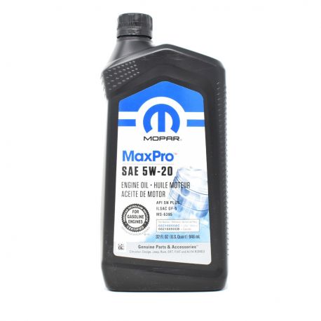 MOPAR MaxPro 5w20 SN Plus GF-5  0,946л 68518202AA масло моторное