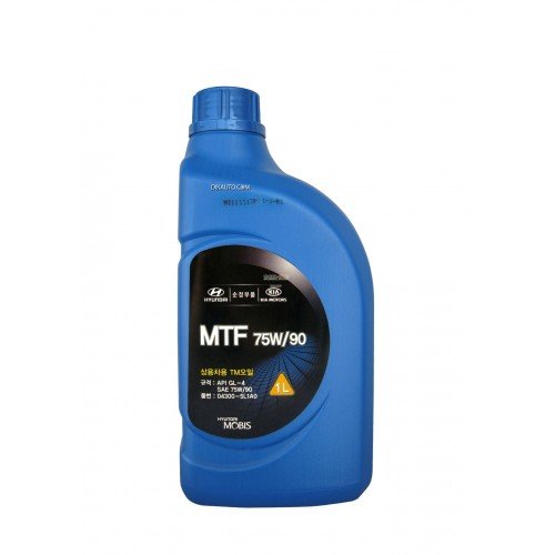 HYUNDAI MTF SAE 75W90 GL-4 (1л) 04300-5L1A0 синтетическое трансмиссионное масло
