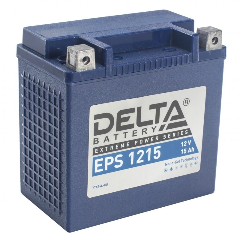 мото 12/15А DELTA EPS1215  Аккумулятор зал/зар.