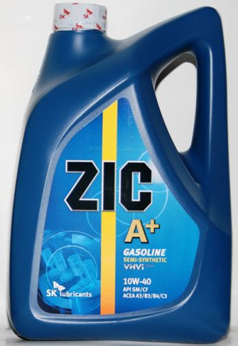 ZIC X7 LS 10W40 6L синтетическое моторное масло