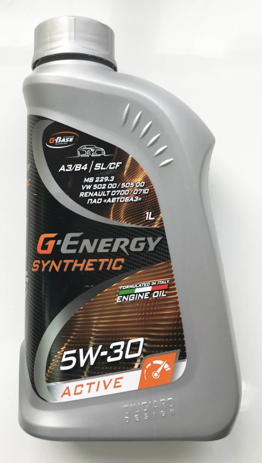G-ENERGY SYNTHETIC ACTIVE 5W30 A3/B4 1л синтетическое моторное масло