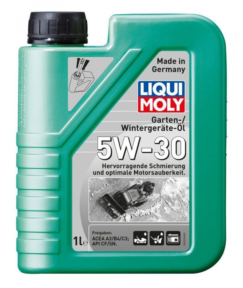 LIQUI MOLY Garten-Wintergerate-Oil 5W30 НС-синтетическое моторное масло для зимней садовой техники  1L 1279