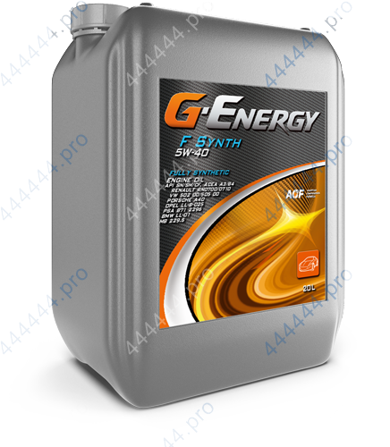 G-ENERGY F Synth 5W40 20L синтетическое моторное масло