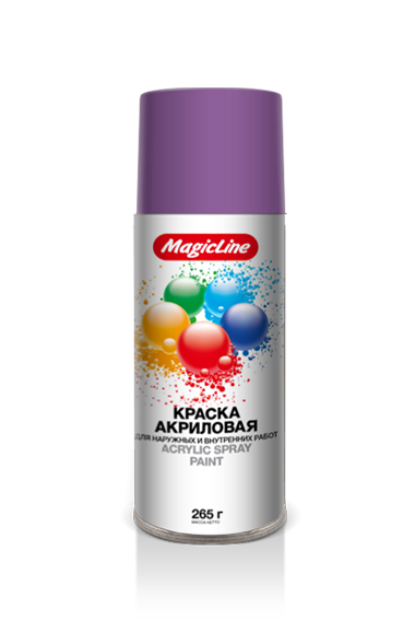 Краска MAGIC LINE RAL 4001 Темно-фиолетовая 265гр