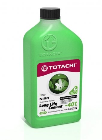Антифриз TOTACHI NIRO LLC GREEN -40*C 1л. зеленый