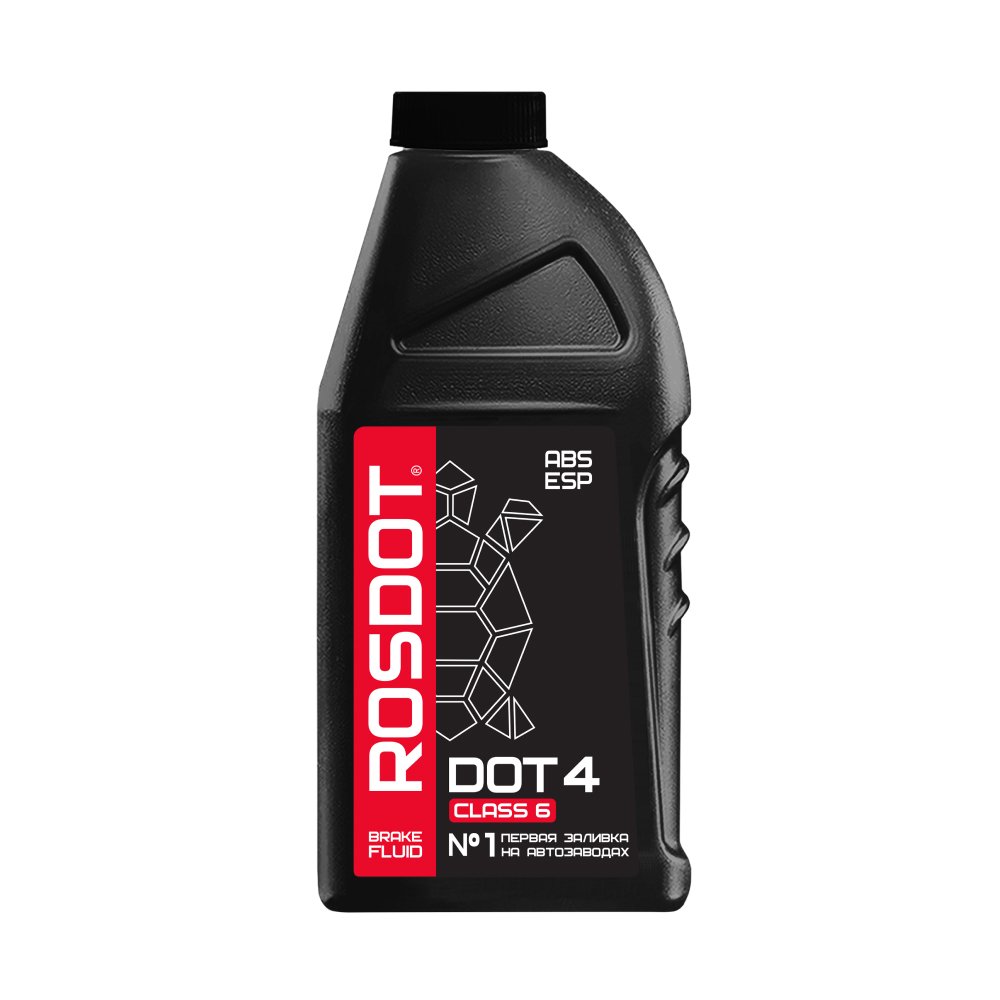 Тормозная жидкость ROSDOT ДОТ-4 CLASS 6 455гр