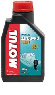MOTUL Outboard TECH 2T 1L моторное масло 106613/102789 /Мотоотдел/