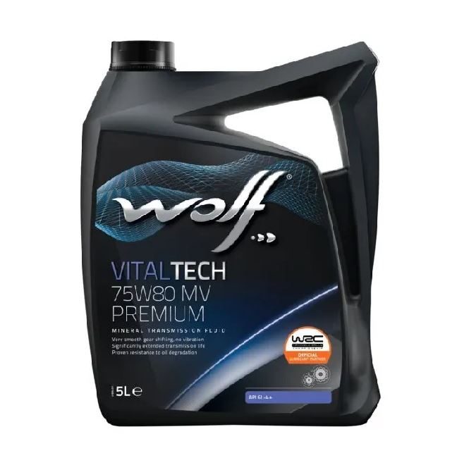 WOLF VITALTECH 75W80 MV PREMIUM 5л трансмиссионное масло