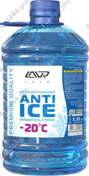 Незамерзающий омыватель стекол (-20) LAVR Anti Ice 3,35л