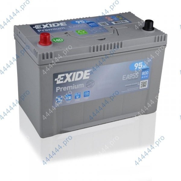 95* EXIDE Premium EA955 Аккумулятор зал/зар