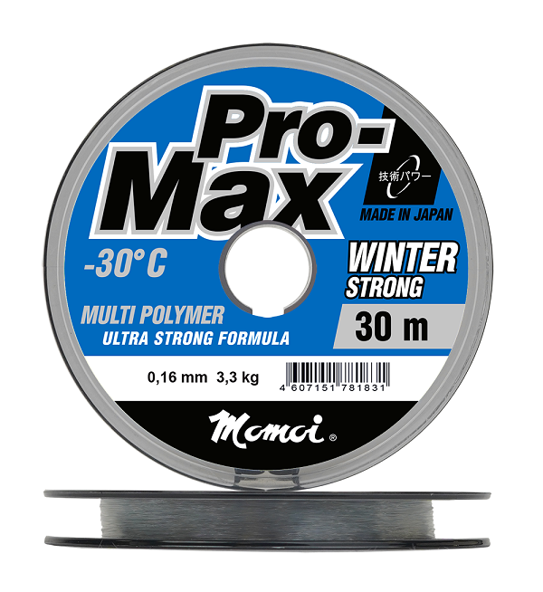 Леска Pro-Max Winter Strong  0, 25 мм, 7.5кг, 30м, прозрачный (шт.)