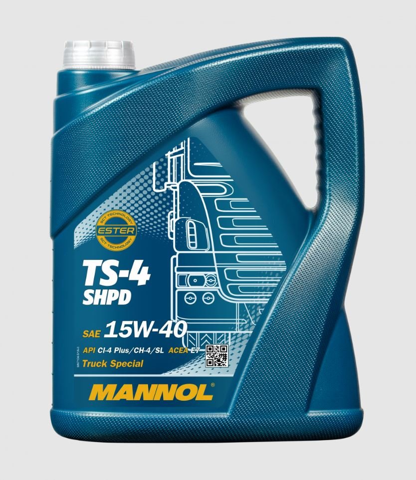 MANNOL TS-4 SHPD 15W40 7104 5л моторное масло