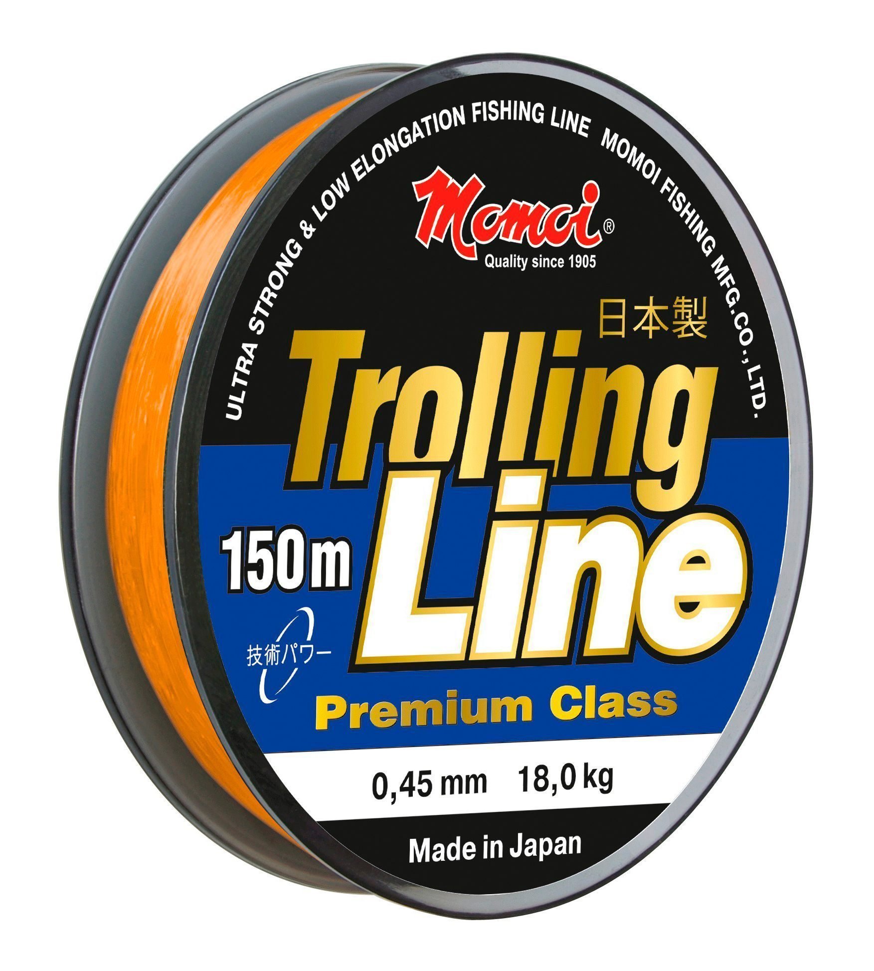 Леска Trolling Line  0, 45мм, 18, 0 кг, 150 м,  оранжевая (шт.)