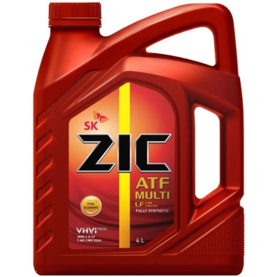 ZIC ATF MULTI LF 4L синтетическое трансмисcионное масло