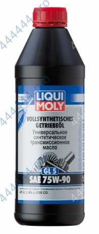 LIQUI MOLY 75W90 GL-5 синтетическое трансмиссионное масло 1L 1950/1414