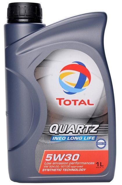 TOTAL Quartz INEO Long Life 5w30 C3 1L синтетическое моторное масло
