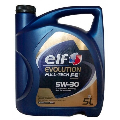 ELF EVOLUTION FULL-TECH FE 5W30 5L синтетическое моторное масло