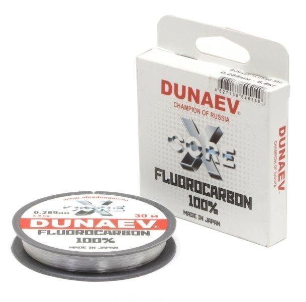 Леска Dunaev Fluorocarbon 0.405мм 30м