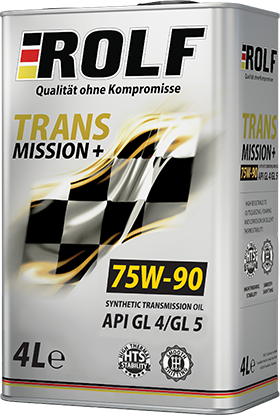 ROLF Transmission+ 75W90 GL-4/5 4л масло трансмиссионное