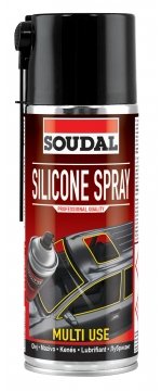 Смазка силиконовая Soudal Silicone Sprayl 400мл