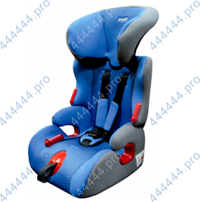 детское кресло "siger" космо (синее) (от 9 до 36 кг)