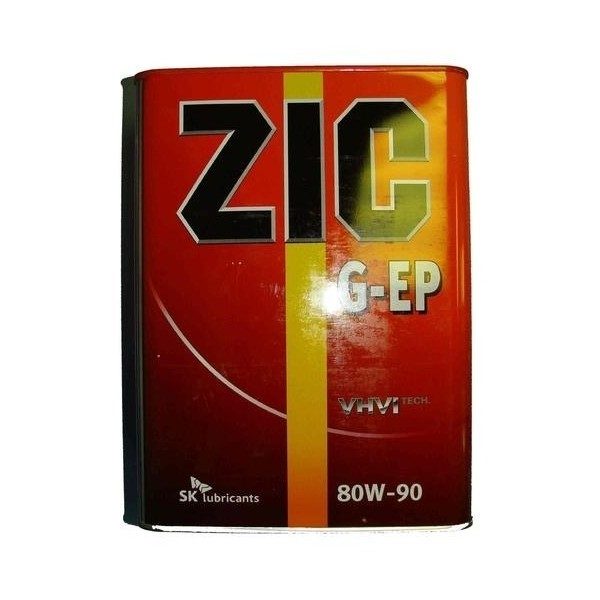 ZIC 80W90 G-EP GL-4 4L трансмиссионное масло