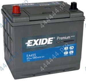 65* EXIDE Premium EA655 Аккумулятор зал/зар