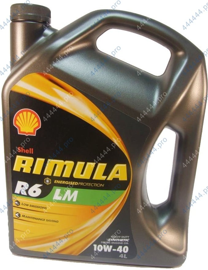 SHELL RIMULA R6 LM 10w40 4L синтетическое моторное масло