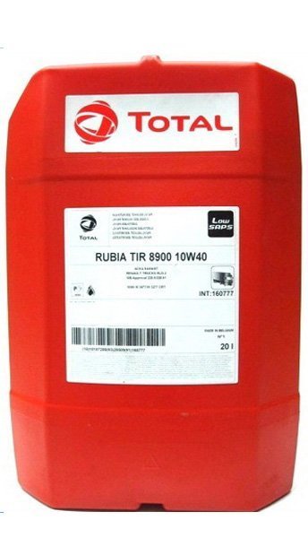 TOTAL RUBIA TIR 8900 10W40 CH-4/CI-4 20L синтетическое моторное масло