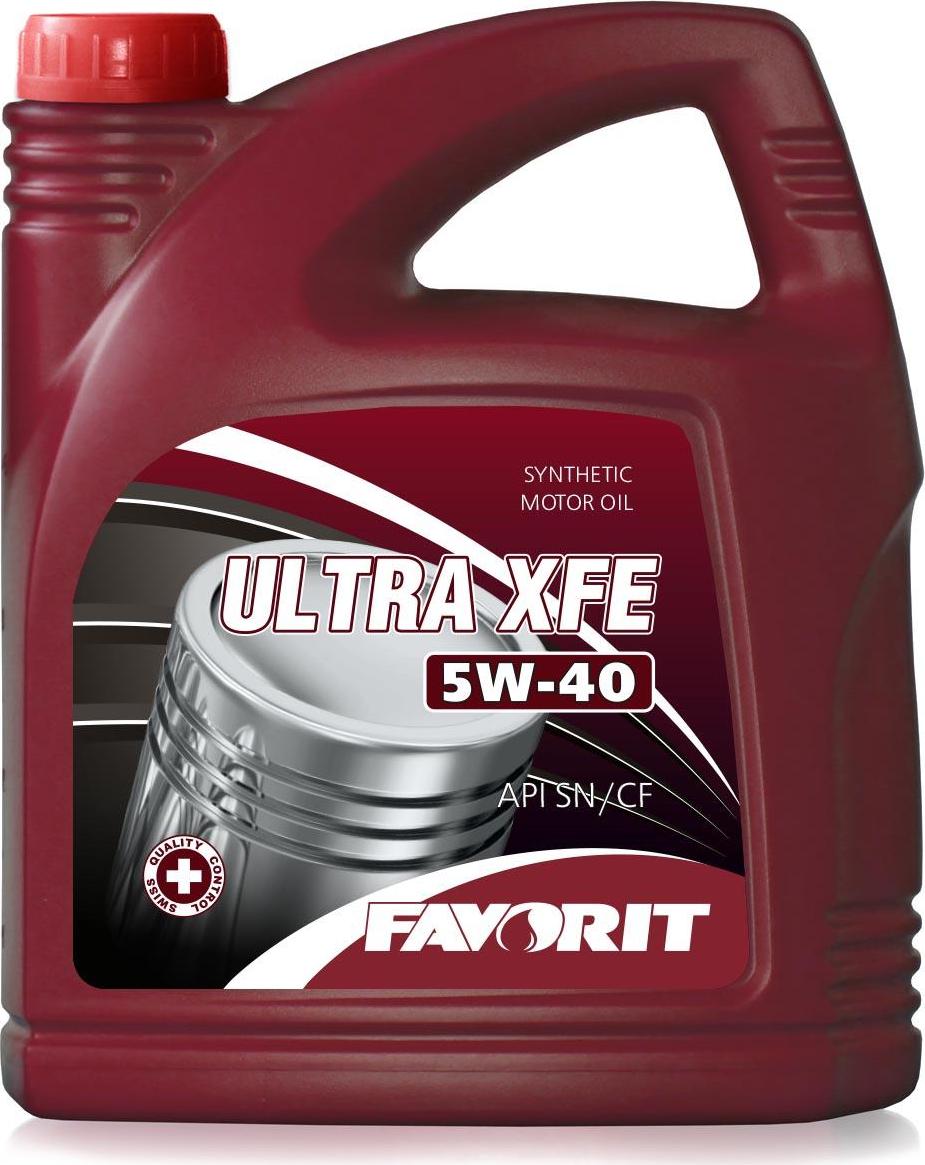 Favorit Ultra XFE 5W40 4л синтетическое моторное масло