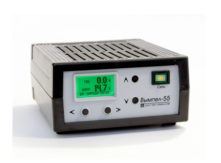 Зарядное устройство Вымпел-55 (автомат,  0-18А,  5-19В,  ЖК индикатор)