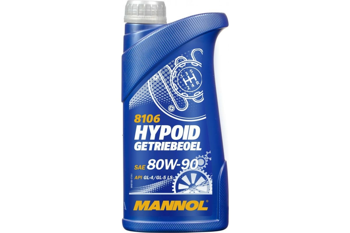 MANNOL Hypoid 80W90 GL-4/GL-5 LS 8106 1л трансмиссионное масло