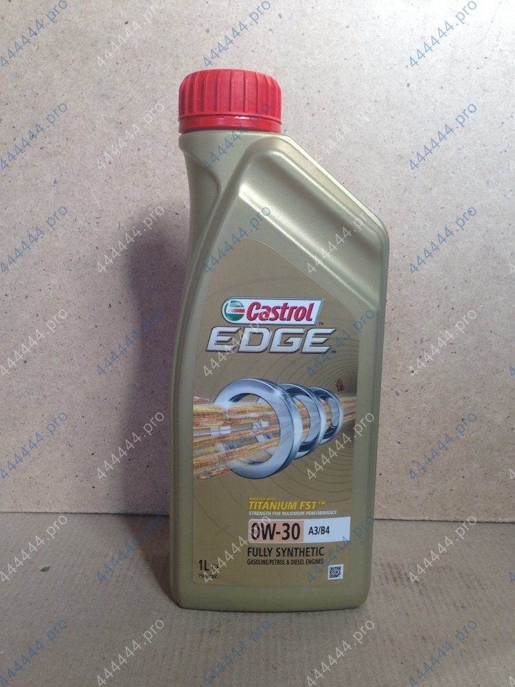 CASTROL EDGE 0w30 A3/B4 1L синтетическое моторное масло
