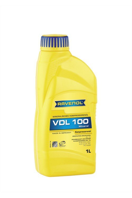 Масло компрессорное RAVENOL VDL 100 (1л) new
