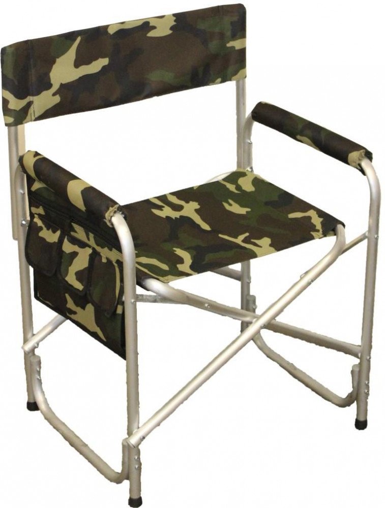 Кресло складное "СЛЕДОПЫТ" 585х450х825 мм, со столиком, сталь