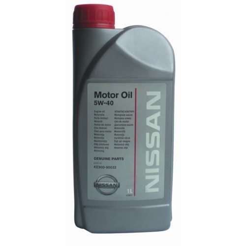NISSAN MOTOR OIL 5W40  1л синтетическое моторное масло KE900-90032R