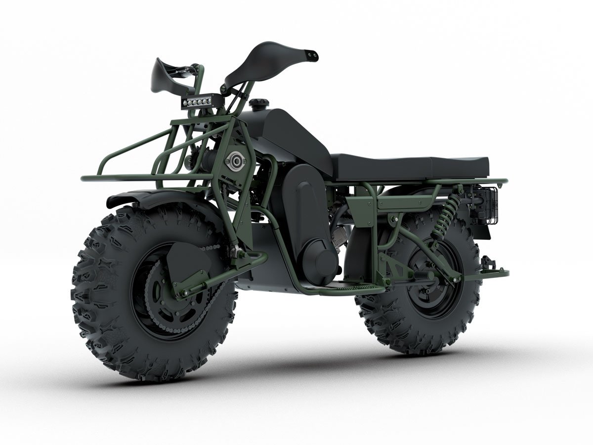 Мотоцикл Baltmotors ATV 2x2 полный привод дв.Vanguard 6,5 л.с.
