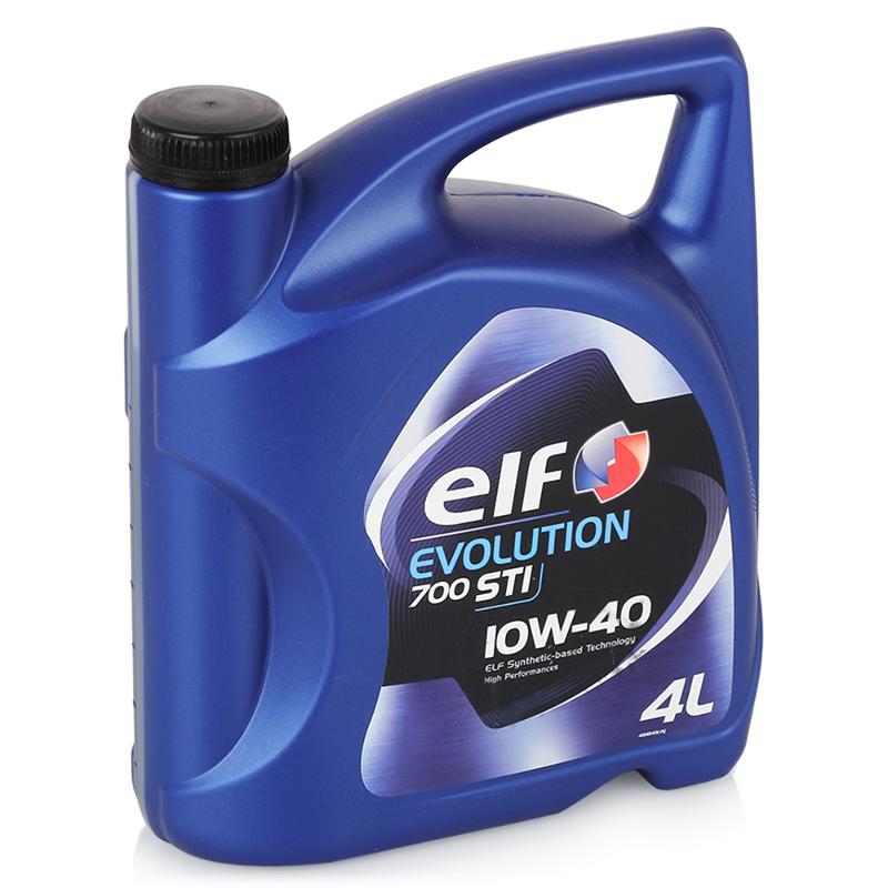 ELF EVOLUTION 700 STI 10W40 API SL/CF 4L полусинтетическое моторное масло