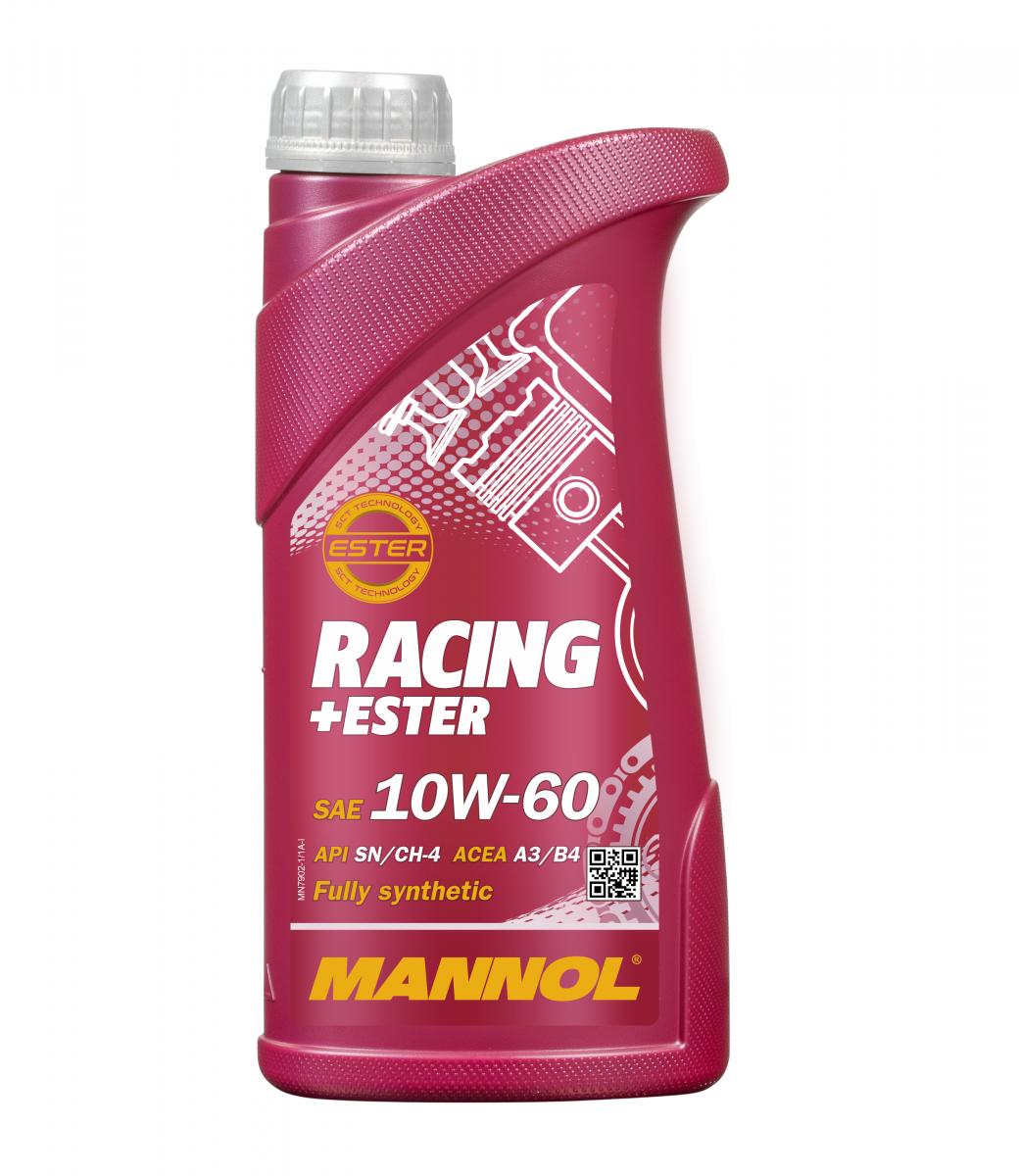 MANNOL Racing +Ester 10W60 7902 1л синтетическое моторное масло