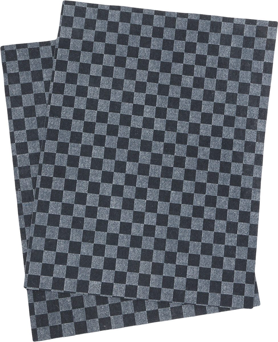 коврик влаговпитывающий верона-с (39*50см,25*39см) (черно-серый) (4шт) 