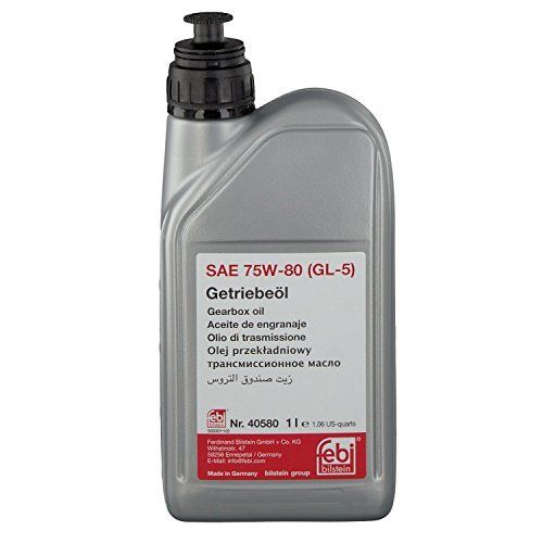 FEBI Gear box Oil синтетическое 75W80 желтый 1л 40580 трансмиссионное масло
