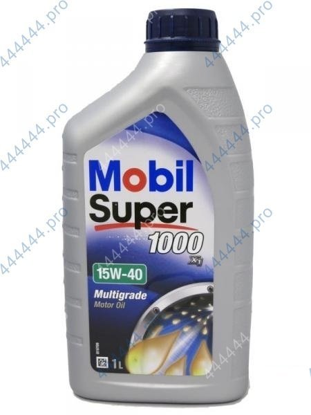 MOBIL 15W40 SUPER-1000 1L минеральное моторное масло