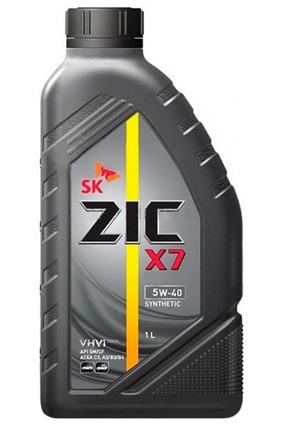 ZIC X7 5W40 1L синтетическое моторное масло