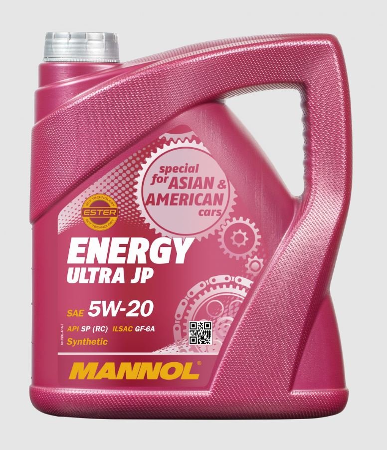 MANNOL Energy Ultra JP 5W20 7906 4л синтетическое моторное масло