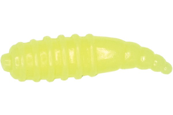 Мягк.приманки LureMax MAGGOT 0,5''/1,5см, LSMG05-001 Chartreuse (50 шт.)