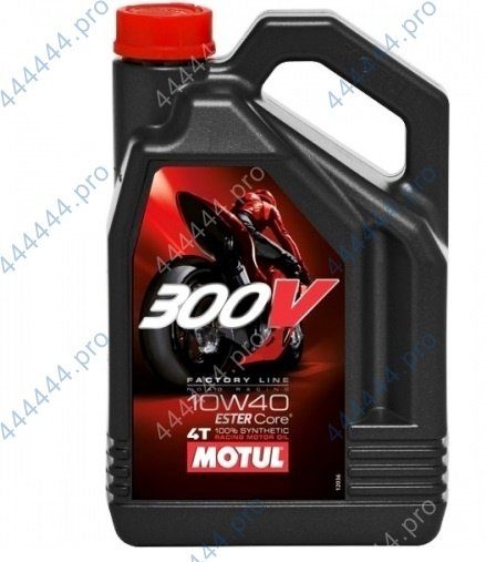 MOTUL 300V 4T FL Road Racing 10W40 4L моторное масло синтетическое 104121 /Мотоотдел/