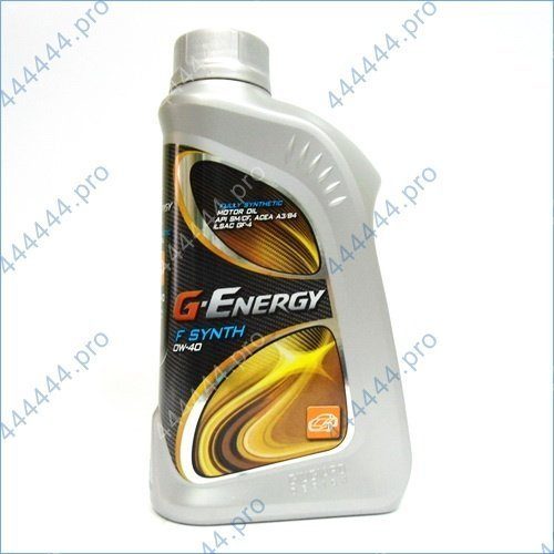 G-ENERGY F Synth 0W40 1L синтетическое моторное масло