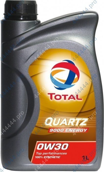 TOTAL Quartz 9000 Energy 0w30 API SL/CF 1L синтетическое моторное масло