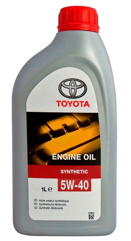 TOYOTA MOTOR OIL 5W40 (1л) EU 08880-80376-GO синтетическое моторное масло