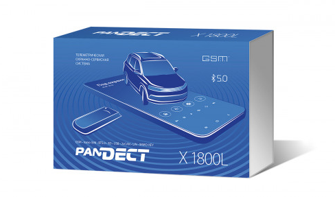Автосигнализация PanDECT X-1800L v3 (дистанционный запуск двигателя,  bluetooth,  CAN,  GSM)